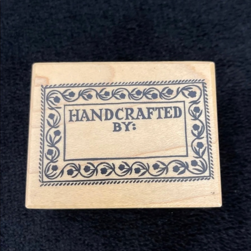 Rubber Stamps x 2 (Label & Prize Ribbon) - Picture 3 of 5
